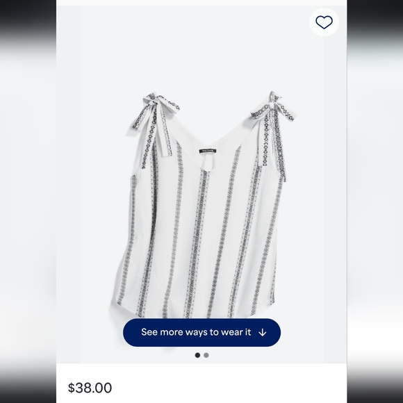 PINK CLOVER blouse size Large - Picture 6 of 6